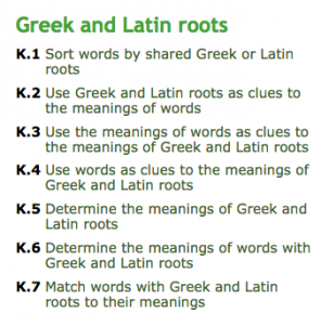IXL Greek and Latin Roots